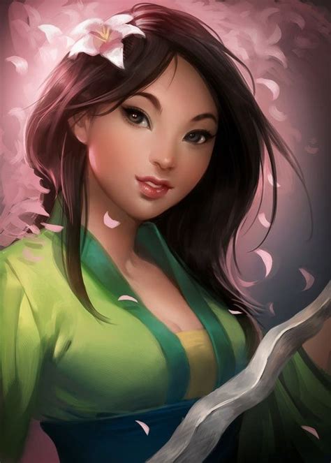 Disney Princess, Mulan - Disney Fan Art (36779808) - Fanpop