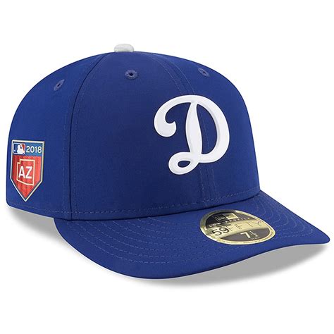 Los Angeles Dodgers New Era 2018 Spring Training Collection Prolight Low Profile 59FIFTY Fitted ...