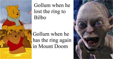 Golem lord of the rings gollum - jnrmeter