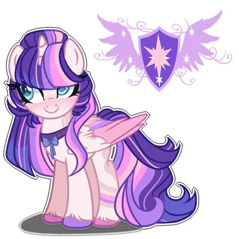 #2137620 - alicorn, artist:gihhbloonde, base used, female, mare, oc, offspring, parent:flash ...