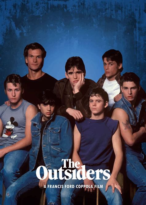 The Outsiders 1983 Poster