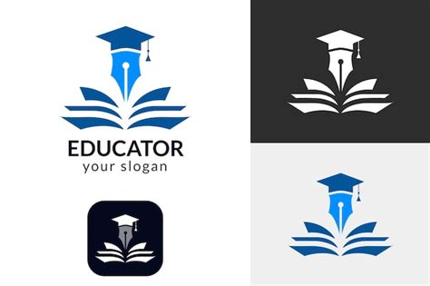 Premium Vector | Education logo design