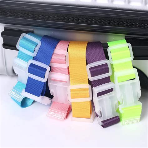 High Quality Adjustable Suitcase Bag Luggage Straps Buckle Baggage Tie Down Belt Lock Hooks ...