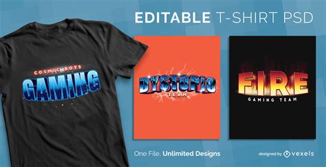 T-Shirt Design Templates | Editable PSDs