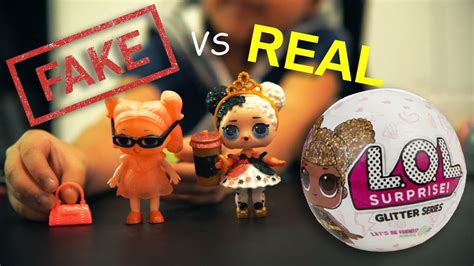 Fake Vs Real LOL Surprise Dolls - YouTube