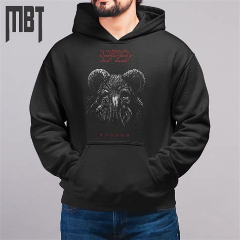 1349 Slaves Hoodie, 1349 Hooded Sweatshirt, Black Metal, Metal Merch – Metal Merch T-Shirts ...