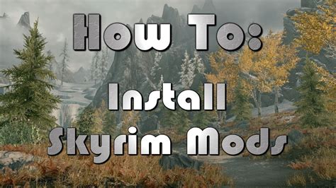 How to manually install mods skyrim steam - pervalues