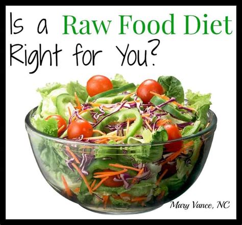 Is a Raw Food Diet Right for You? - Mary Vance, NC