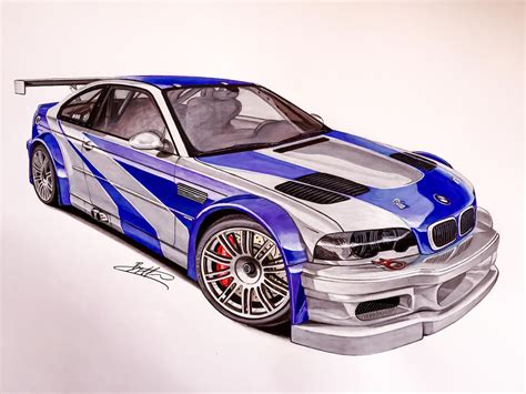 BMW M3 GTR NFS Most Wanted by Skipperbreak on DeviantArt