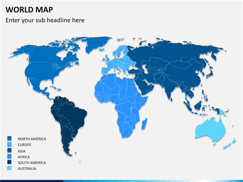 World Map Template for PowerPoint and Google Slides | PPT Slides