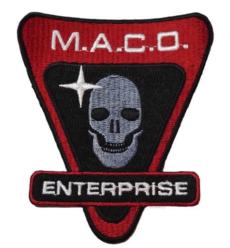 Star Trek Enterprise MACO Commandos Skull Logo Embroidered Patch - Walmart.com - Walmart.com