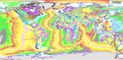 World Geology Map Seismic, Geology, Aurora, Approach, World, Maps ...