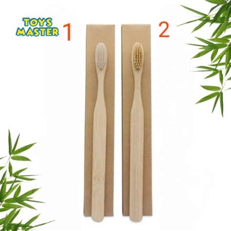 Jual Sikat Gigi Bambu - Bamboo Toothbrush Eco Friendly - Jakarta Utara - Toys Master's | Tokopedia