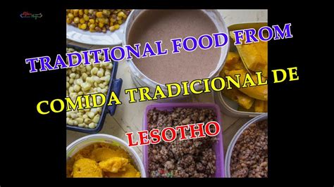 LESOTHO TRADITIONAL FOOD - YouTube