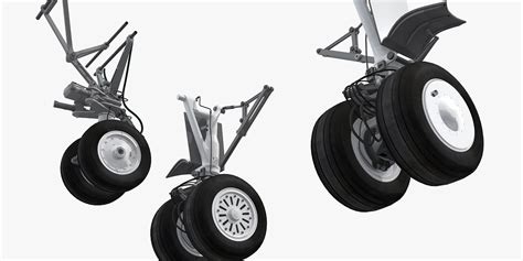 3D boeing 737 landing gears model - TurboSquid 1234207