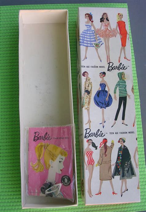 Vintage Blonde Ponytail barbie Box