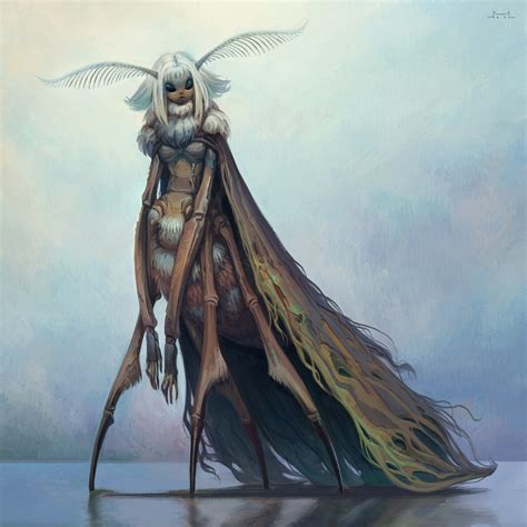 ArtStation - Moth Queen, Lina Kit