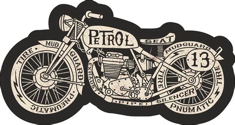 Motorcycle Stickers Svg