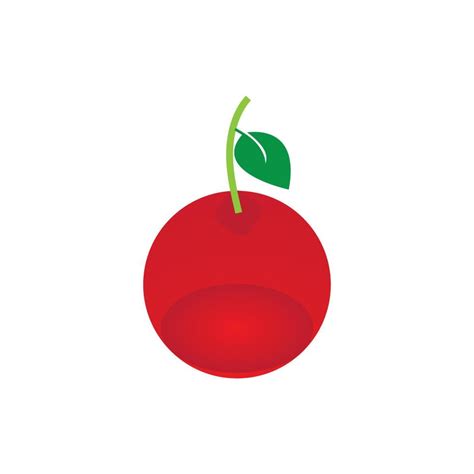 Cherry logo vector 13044372 Vector Art at Vecteezy