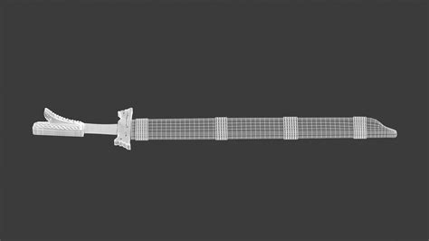 3D model Kampilan Sword VR / AR / low-poly | CGTrader