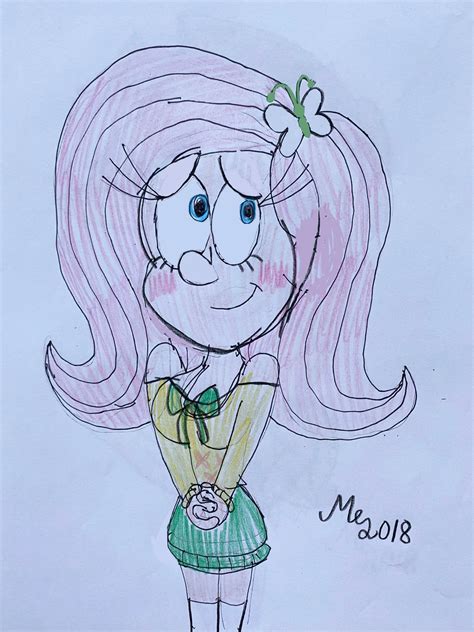 Human Fluttershy by MCCToonsfan1999 on DeviantArt