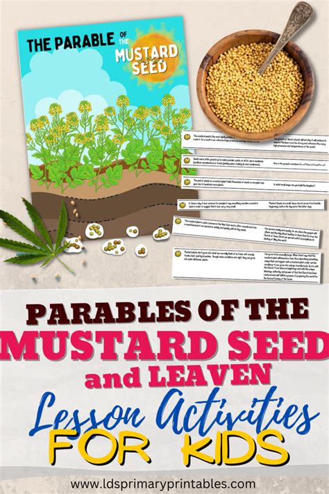 Mustard Seed Parable For Kids