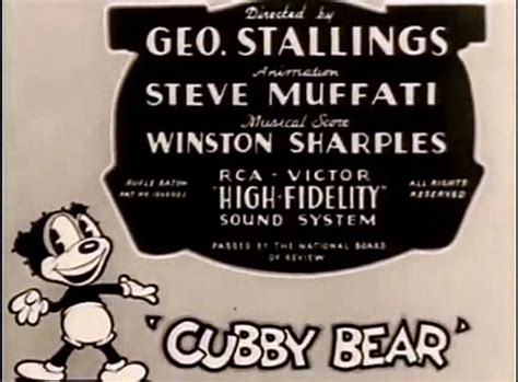 Public Domain Cartoons | Broadcast Stock Footage | Retro Cartoon Vault | Cubby Bear