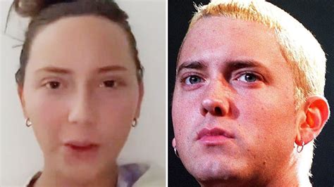 Hailie Mathers Looks Like Dad Eminem in No Makeup Video | In Touch Weekly