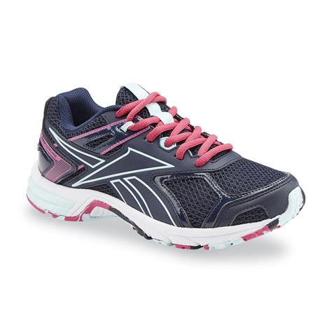 Reebok Women's Quickchase MemoryTech Blue/Pink Running Shoe - Wide Width Available