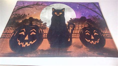 Halloween Placemats - Etsy