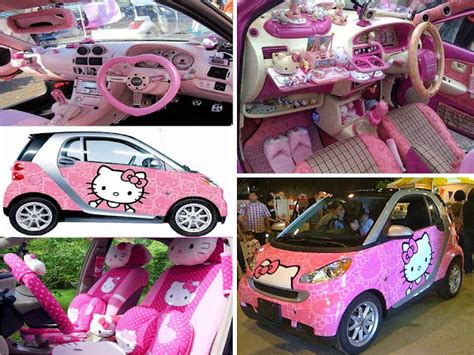 Home Decor: Wonderful Hello Kitty Car Interior design