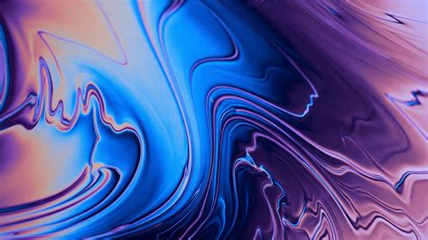 Blue Purple Liquid Digital Art Abstraction 4K 5K HD Abstract Wallpapers | HD Wallpapers | ID #68030