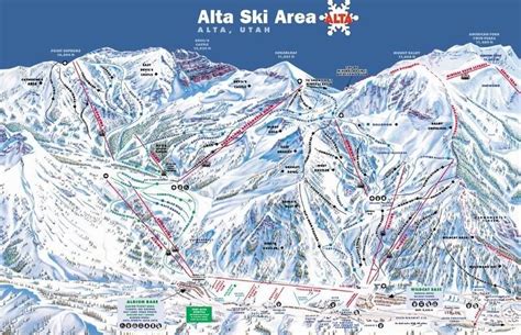 Alta Ski Area Map - Winna Kamillah