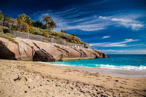 Sandy Beach Playa Del Duque Stock Photo - Image of vacation, duque: 78928838