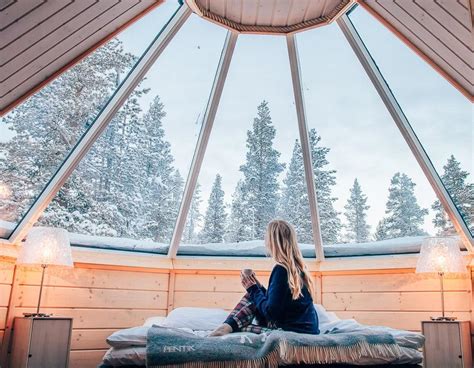 Staying in a Northern Lights Cabin in Finland Is Just As Magical As You ...