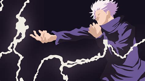 Jujutsu Kaisen 4k Minimal Satoru Gojo Art Wallpaper, HD Anime 4K ...