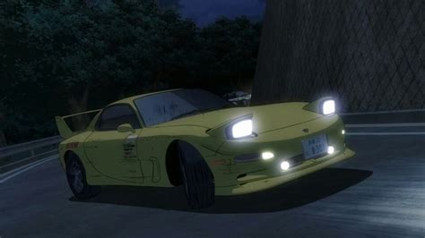 Keisuke Takahashi's Yellow RX7 FD3S Initial D | Initial d car, Mazda ...