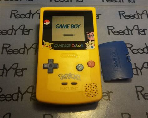 MINT GameBoy Color Pokemon Pikachu Edition Nintendo System Yellow & Blue Boy GBC | eBay