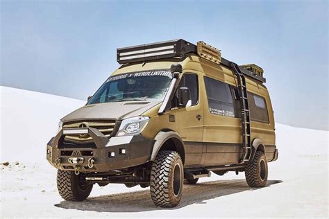 Mercedes-Benz Sprinter Turned Into the Perfect Survival Home on Wheels