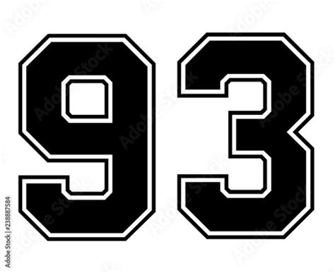 Black Number 93