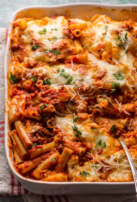 The Best Baked Ziti Recipe - Baker by Nature