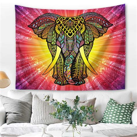 Elephant Tapestry Wall Hanging | Kalamandala Australia