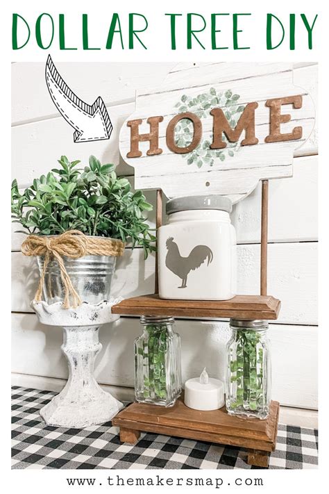 Farmhouse Style - Everyday DIY Decor Dollar Tree Style