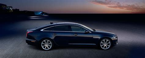 HD Jaguar XJ Photo, Black Jaguar XJ, 1366x550, #10681