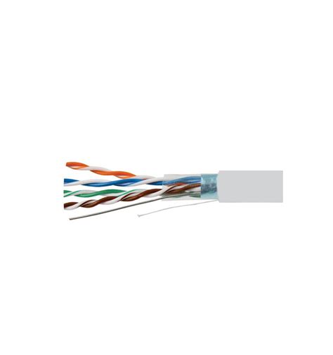 1000Ft Cat6 Stranded STP Copper Bulk Cable White