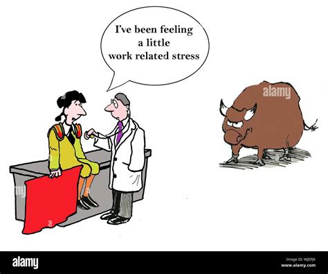 Stressed at Work Stock Photo - Alamy