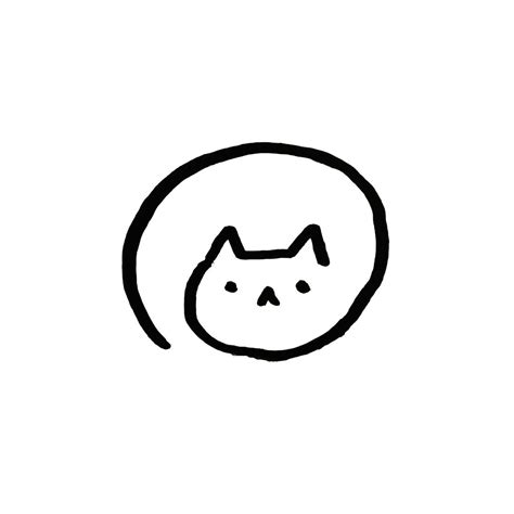 cat illustration | Tumblr | Cute easy animal drawings, Easy animal drawings, Sketch book