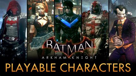 Batman arkham knight free roam characters - extremeras