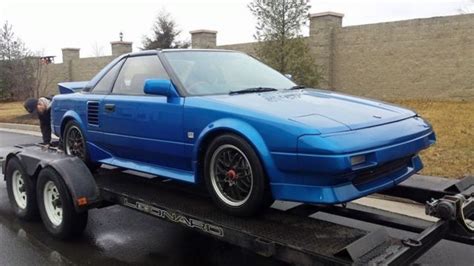 1987 toyota MR2, AW11, imported right hand drive, supercharged