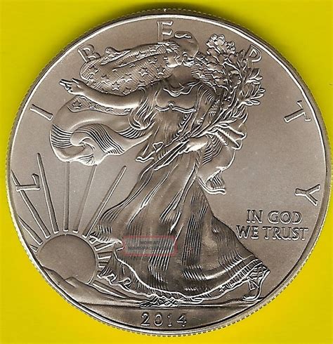 2014 American Eagle 1 Oz. 999 Fine Silver One Dollar Coin